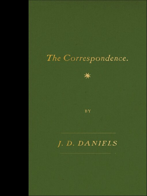 Cover image for The Correspondence